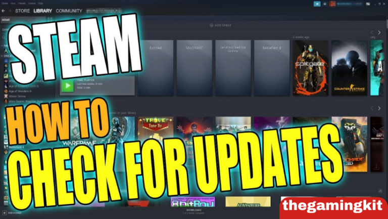 How to Check for Game Updates on Steam