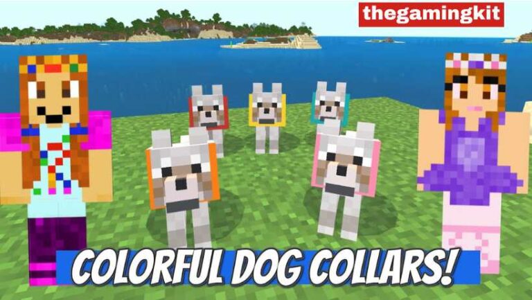 How To Change Dog Collar Color In Minecraf