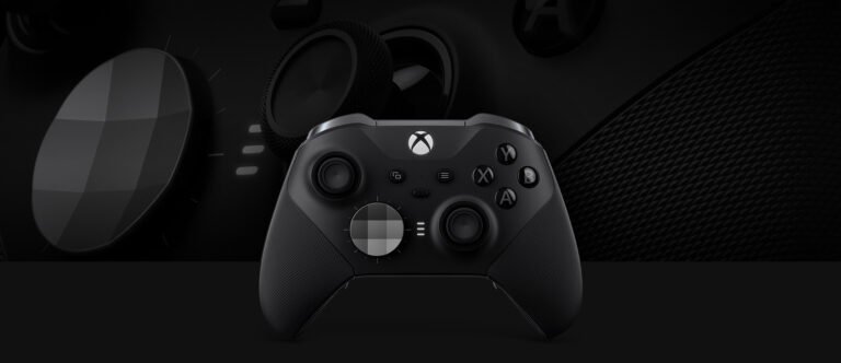 Black Xbox Elite Series 2 premium wireless controller